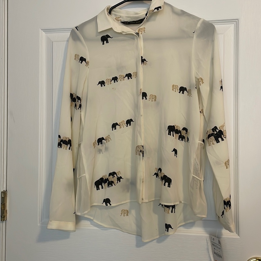 Zara Basic Blouse